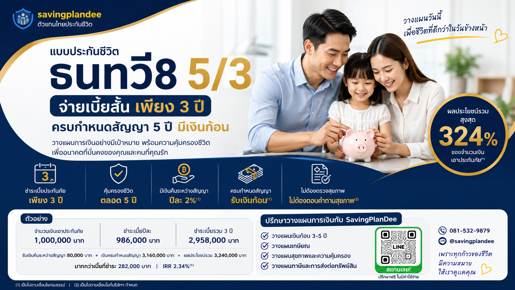 ถ้าวันนี้มีเงินก้อนที่ยังไม่มีแผนใช้ในอีก 3–5 ปี?