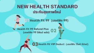 Read more about the article เฮลท์ ฟิต 99 รีฟันด์ พลัส New Health Standard (ประกันสุขภาพใหม่)
